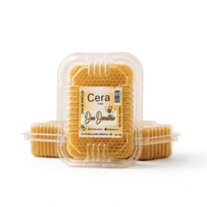 Cera de opérculo de abeja Don Demetrio en presentación de 20 gramos.